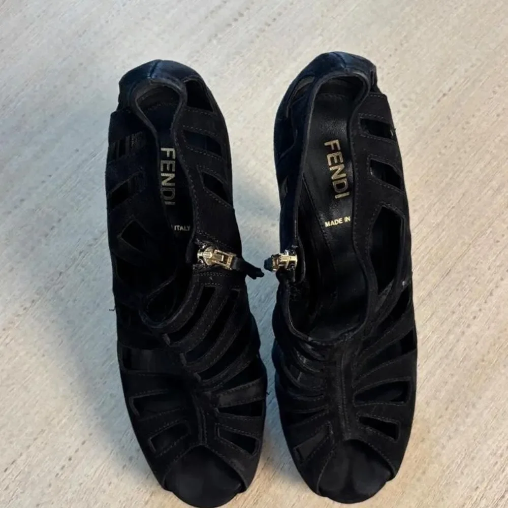 Fendi Women's Black Courts